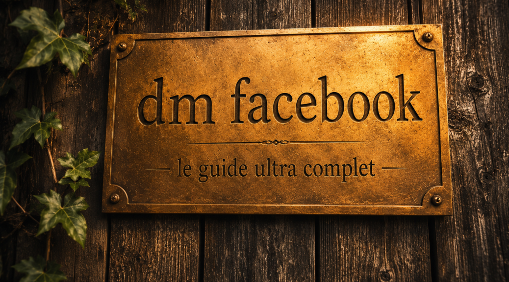 Pourquoi les DM Facebook sont devenus essentiels dans le marketing digital